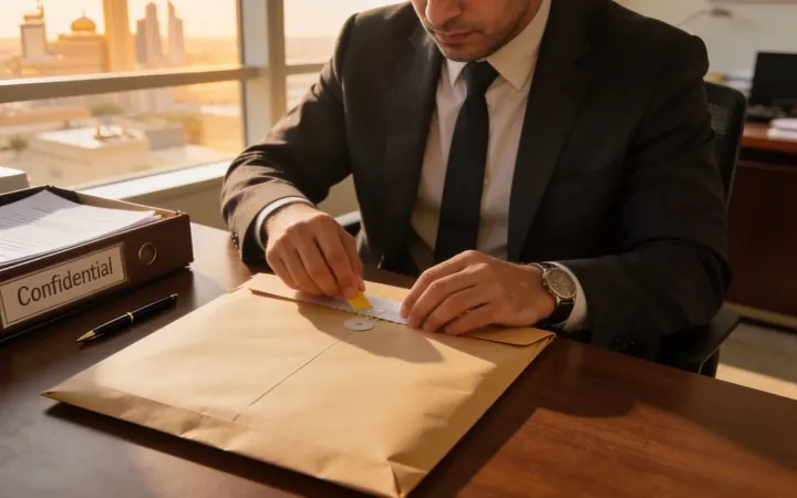 A corrected VAT return prepared for a voluntary disclosure